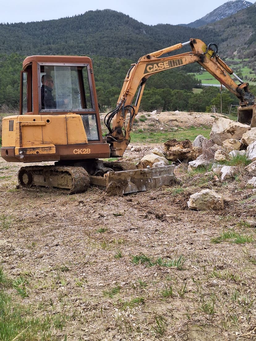 Prestations terrassement