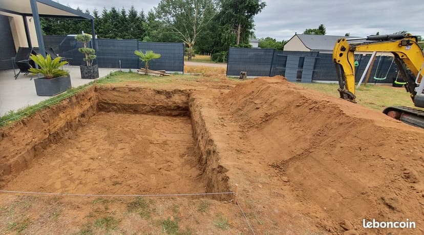 Travaux de terrassement